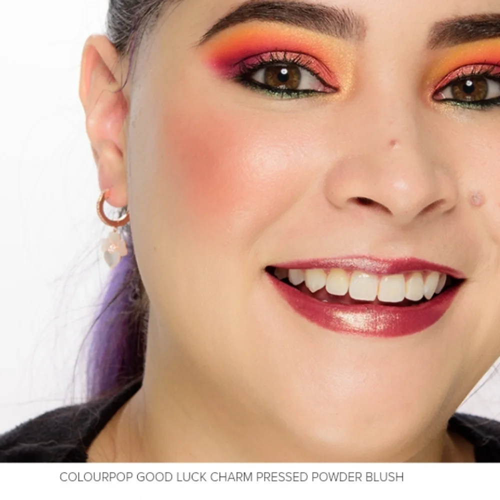 Colourpop Disney Mulan Pressed Powder Blush - Good Luck Charm - Limited Edition
